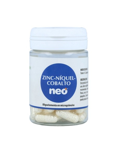 Zinc, Niquel y Cobalto 50 cápsulas Neo