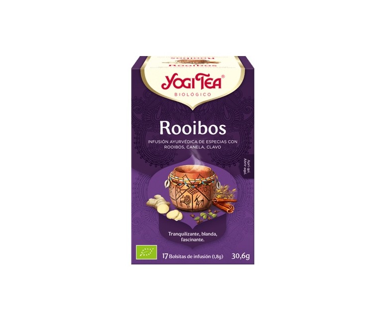 Rooibos 17 bolsitas infusoras de 1.8g Yogi Tea