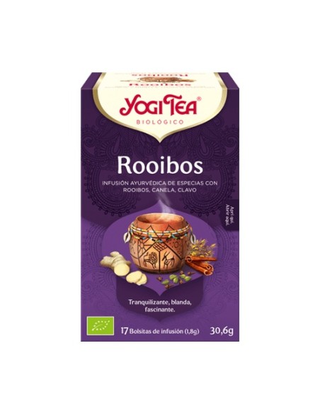 Rooibos 17 bolsitas infusoras de 1.8g Yogi Tea