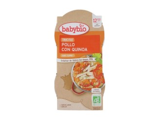 Tarrito de día trocitos pollo quinoa 12m+