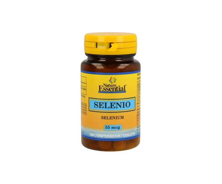 Selenio 100 comprimidos de 55μg Nature essential