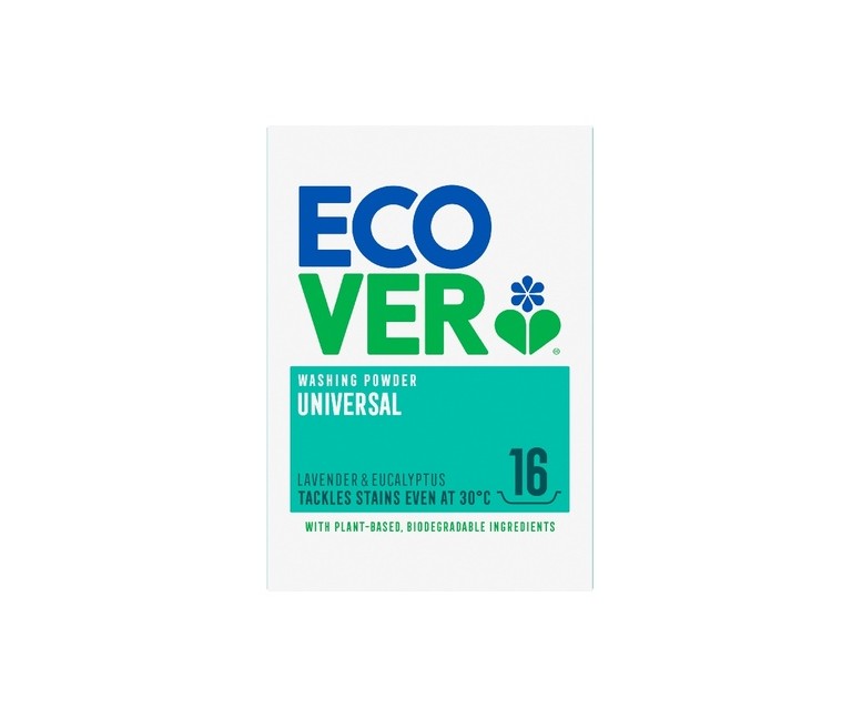 Detergente polvo universal lavanda y eucalipto 1,2 kg de polvo Ecover