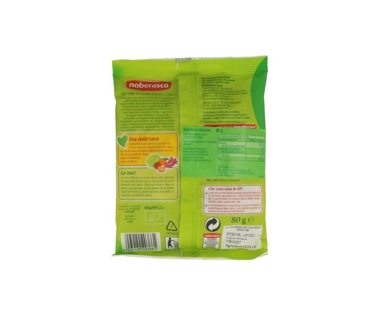 Nueces sin Cáscara Noberasco 80 g Noberasco