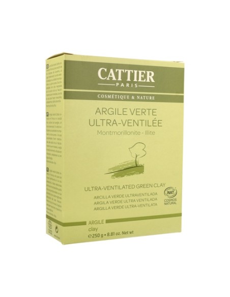 Arcilla Verde Ultra Ventilada 250 g Cattier