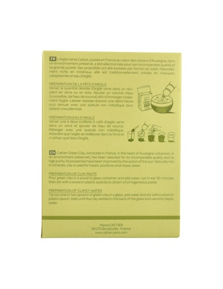 Arcilla Verde Ultra Ventilada 250 g Cattier