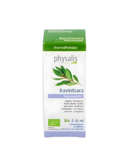 Esencia ravintsara Bio 30 ml de aceite esencial Physalis