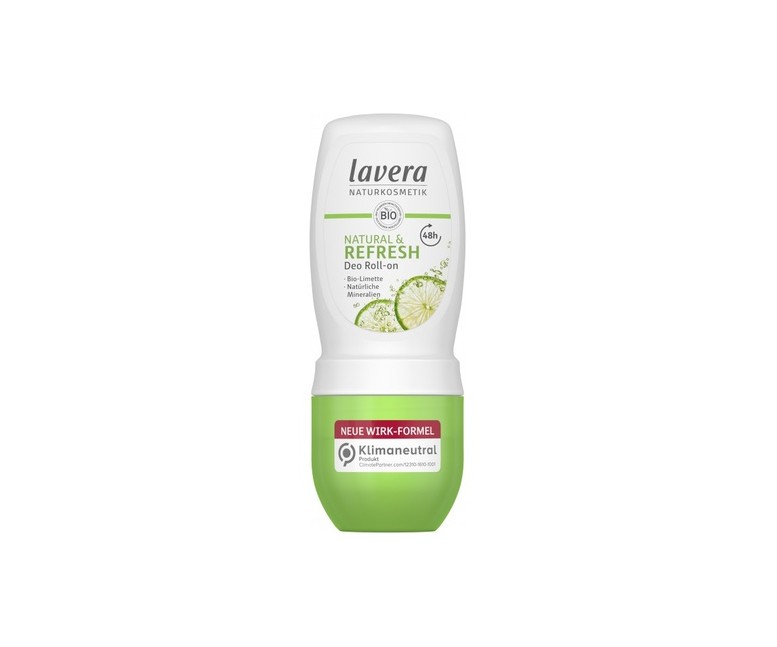 Desodorante roll-on 48h refresh & natural 50 ml Lavera