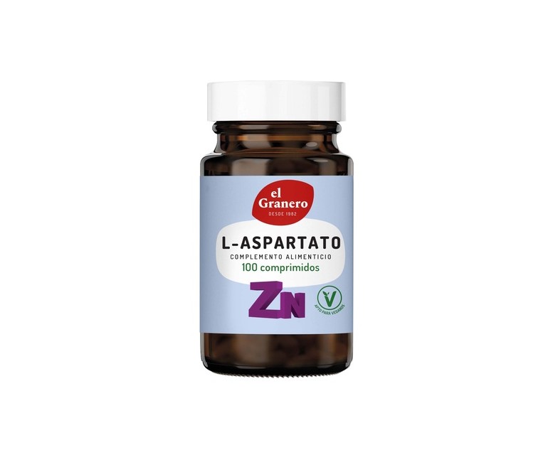 L-Aspartato de Zinc 100 comprimidos El Granero Integral