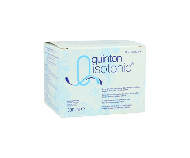 Quinton Isotonic 30 ampollas de 10ml Quinton