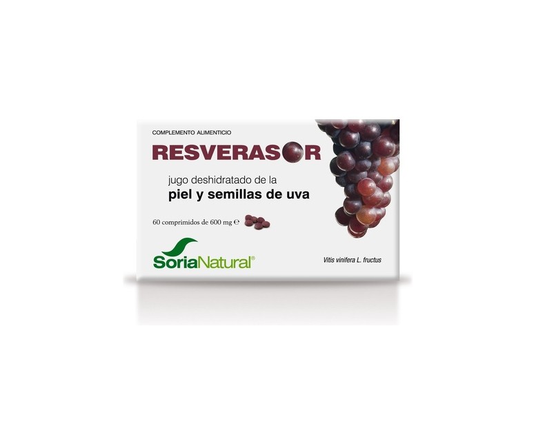 Resverasor 60 comprimidos de 600mg Soria Natural