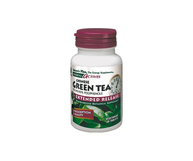 Te Verde Chino (Chinesse Green Tea) 30 comprimidos Natures Plus