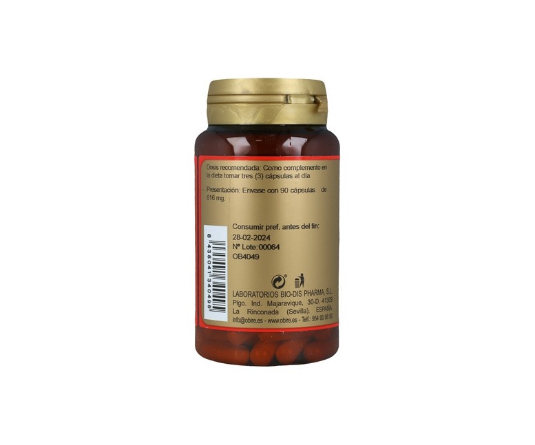 Acidofilus probiótico 90 cápsulas Obire
