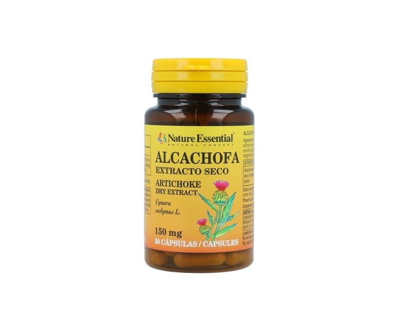 Alcachofa 50 cápsulas de 150mg Nature Essential