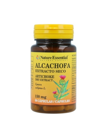 Alcachofa 50 cápsulas de 150mg Nature Essential