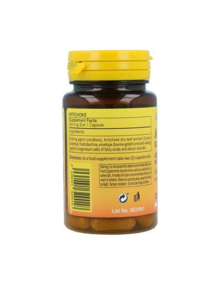 Alcachofa 50 cápsulas de 150mg Nature Essential
