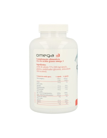 Omega 3 (Aceite de Salmón) 450 cápsulas Plantis