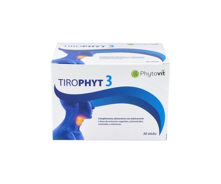 Tirophyt3 funcionamiento de tiroides 30 stick Phytovit