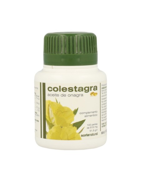 Perlas de Aceite de Onagra Colestagra 100 perlas Soria Natural