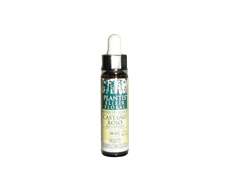 Flores De Bach Castaño Rojo-25 Elixir Floral Eco 10 ml de elixir floral Plantis