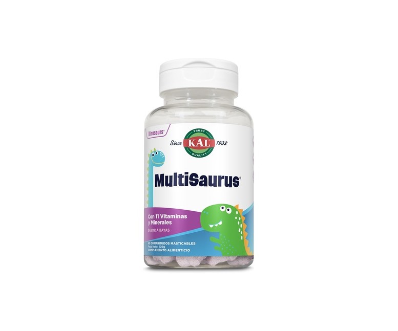 Multisaurus 60 tabletas Kal