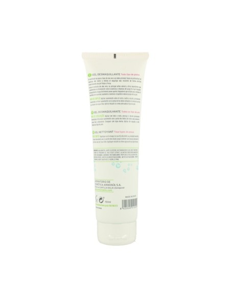 Gel Desmaquillante con Aloe Vera 150 g de gel Armonia