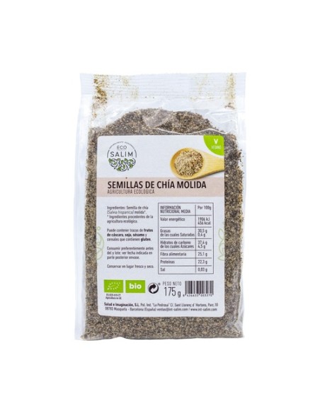 Semilla de chía molida Eco 175 g Eco Salim