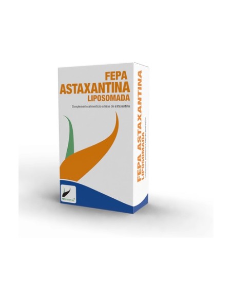 Fepa-astaxantina liposomada 4 mg 20 cápsulas de 545mg Fepa