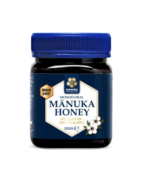 Miel de Manuka MGO250+ Raw Monofloral 250 g Manuka Health New Zealand
