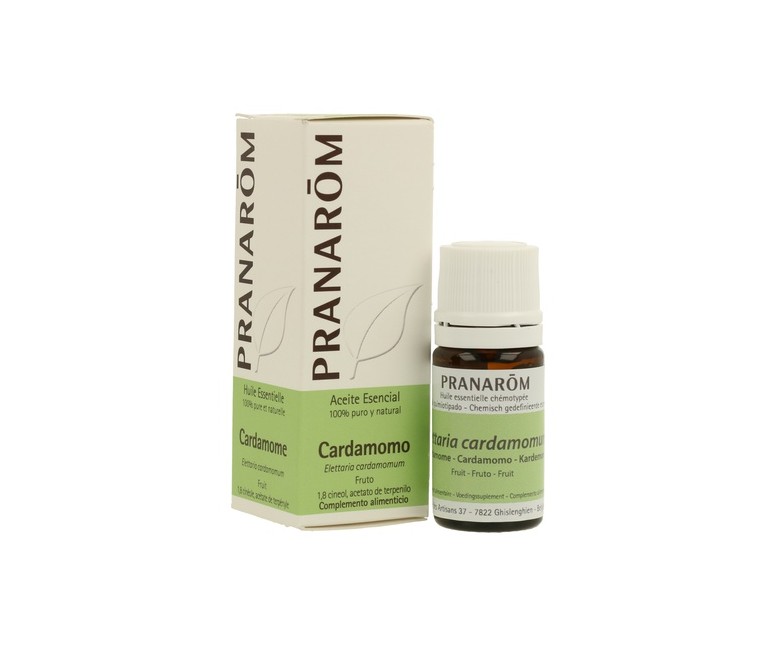 Aceite esencial de Cardamomo 5 ml de aceite esencial Pranarom