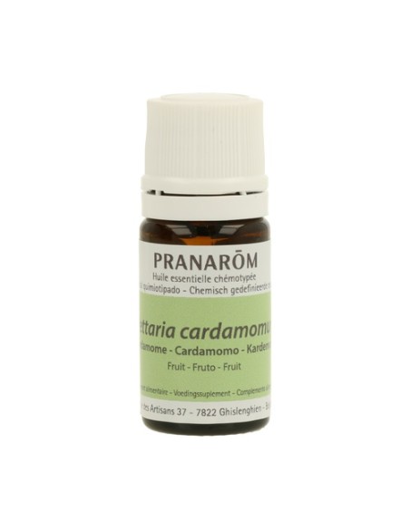 Aceite esencial de Cardamomo 5 ml de aceite esencial Pranarom