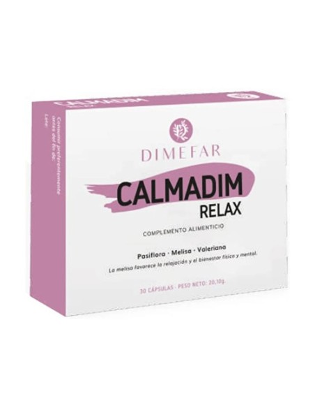 Calmadim relax 30 cápsulas Dimefar