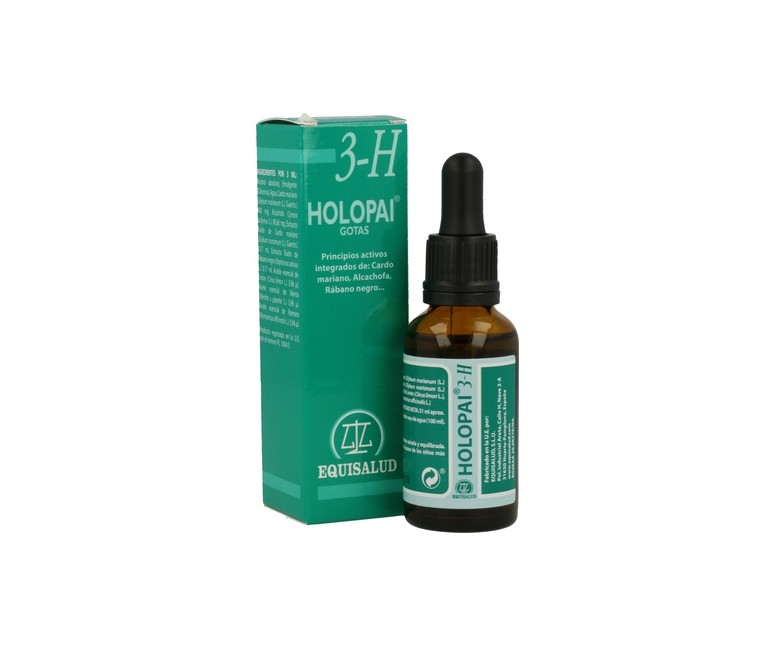 Holopai 3-H (Digestivo-Hepático) 31 ml Equisalud