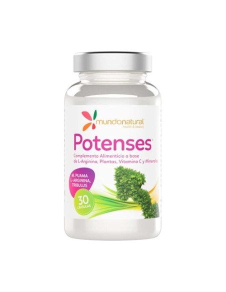 Potenses (relaciones íntimas) 30 cápsulas de 868mg Mundonatural