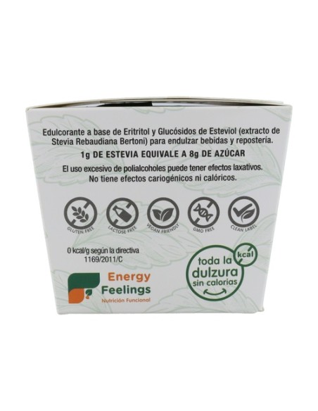 Stevia Sobres Individuales 100 sobres de 1g Energy Feelings