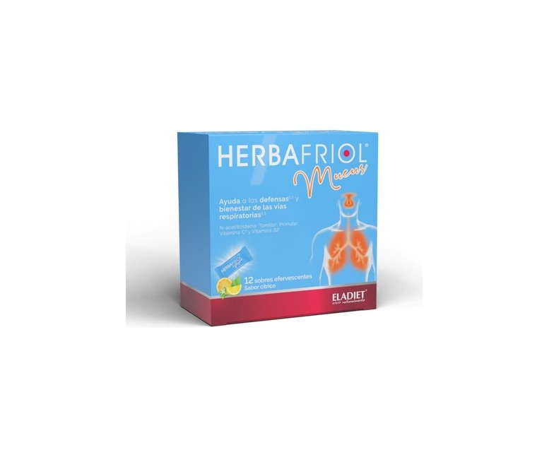 Herbafriol mucus 12 sobres de 5g Eladiet