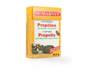 Caramelos sin Azúcar de Propóleo Mentol y Eucalipto
