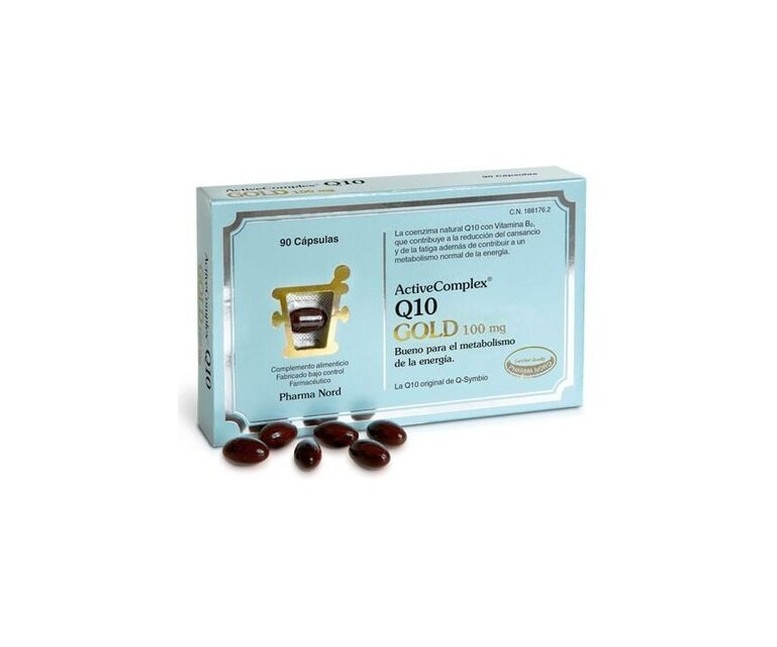 Activecomplex q10 gold 100mg 90 cápsulas Pharma Nord