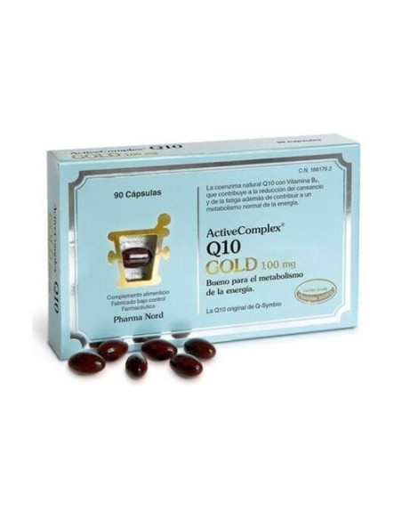 Activecomplex q10 gold 100mg 90 cápsulas Pharma Nord