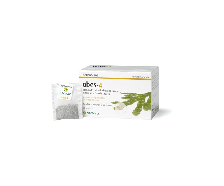 Infusión Herboplant Obes 4 Diurética 20 bolsitas infusoras Herbora