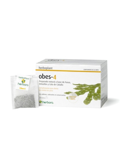 Infusión Herboplant Obes 4 Diurética 20 bolsitas infusoras Herbora