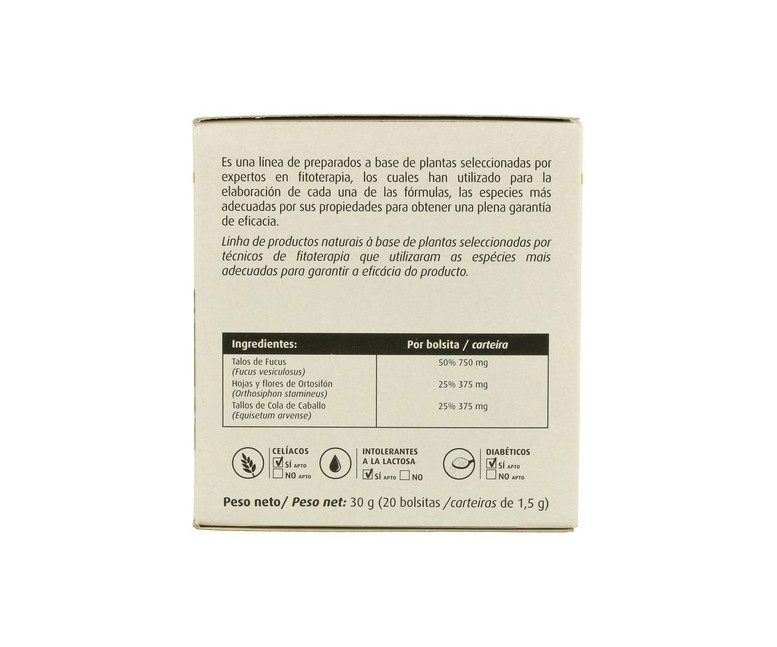 Infusión Herboplant Obes 4 Diurética 20 bolsitas infusoras Herbora