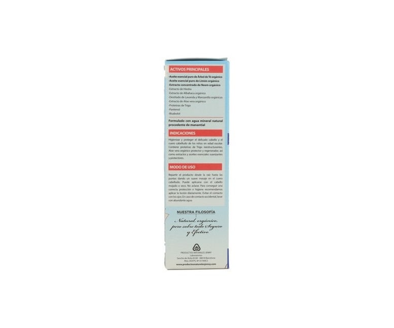 Loción Escolar Vitaminada Antiparásitos 250 ml Kunda