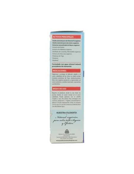 Loción Escolar Vitaminada Antiparásitos 250 ml Kunda