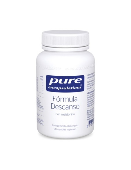 Fórmula descanso 60 cápsulas Pure Encapsulations