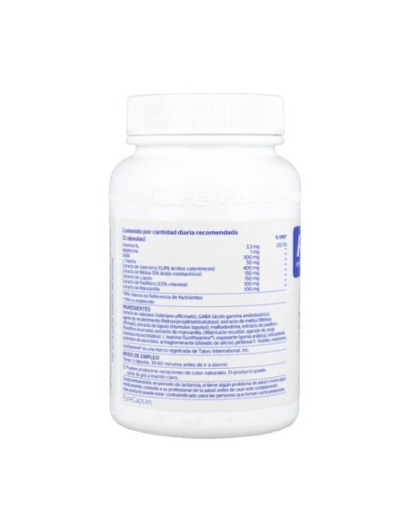 Fórmula descanso 60 cápsulas Pure Encapsulations