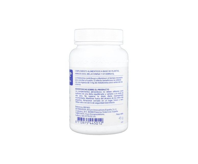 Fórmula descanso 60 cápsulas Pure Encapsulations