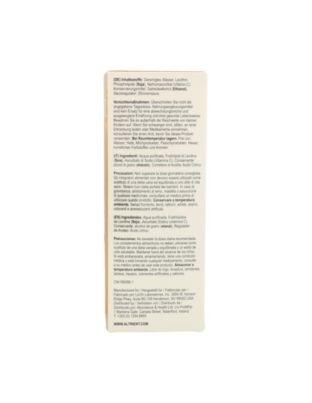 Altrient C - Liposomal Vitamina C 30 sobres Altrient/Results RNA/Neutrient