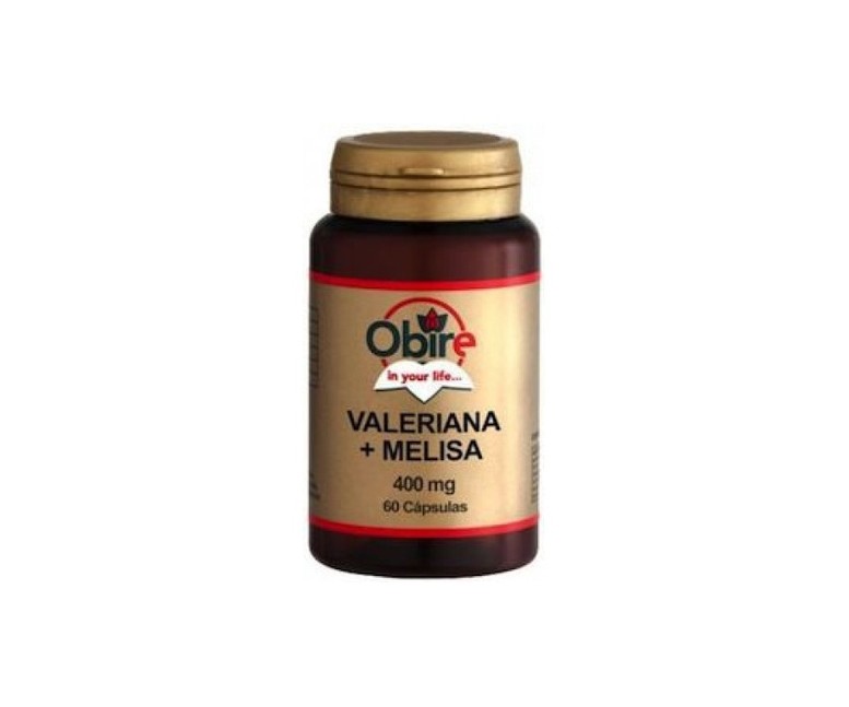 Valeriana y Melisa 60 cápsulas de 200mg Obire