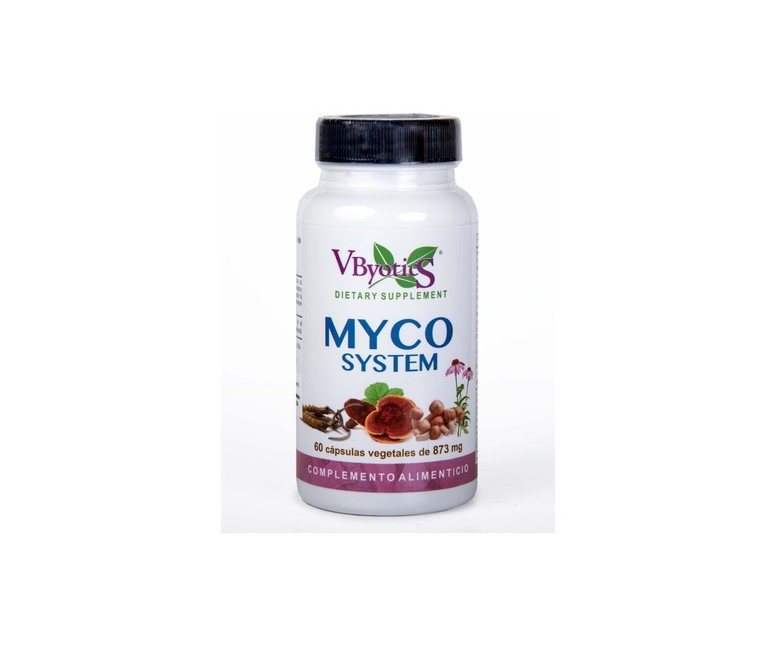 Myco system sistema inmune 60 cápsulas vegetales de 873mg Vbyotics