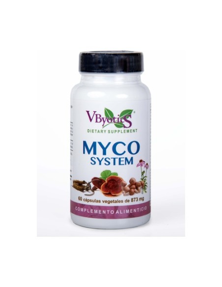 Myco system sistema inmune 60 cápsulas vegetales de 873mg Vbyotics